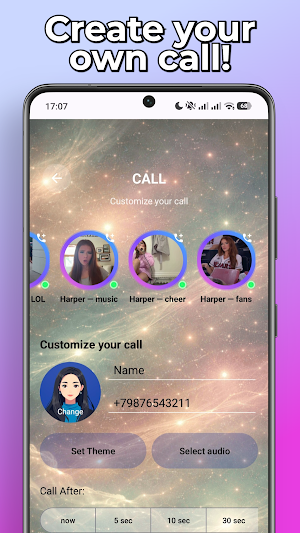 Harper Zilmer Fake Call & Chat Screenshot 3