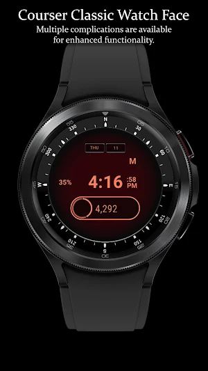 WFAM Courser Analog Watch Face Screenshot 2