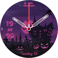 BFF40- Halloween Witch & Cat