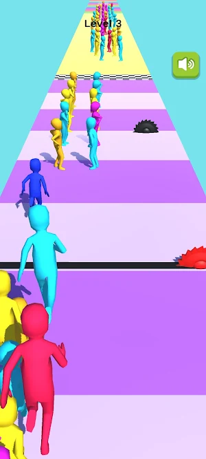 Slap and cross - Running game Screenshot 3