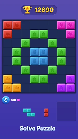 Block Puzzle Blast Color Combo Screenshot 1