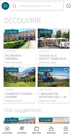 Lourdes-Pyrénées City Card Screenshot 1