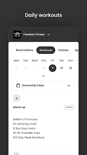 Flawless Fitness Screenshot 3