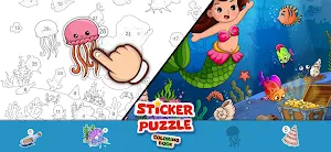 Sticker Puzzle - Coloring Book Screenshot 3