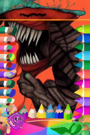 Chainsaw Man Drawing Glitter Screenshot 2