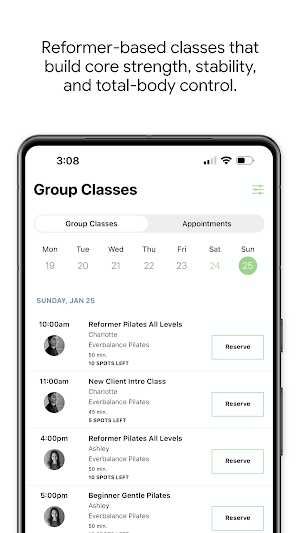 Everbalance Pilates FL Screenshot 2