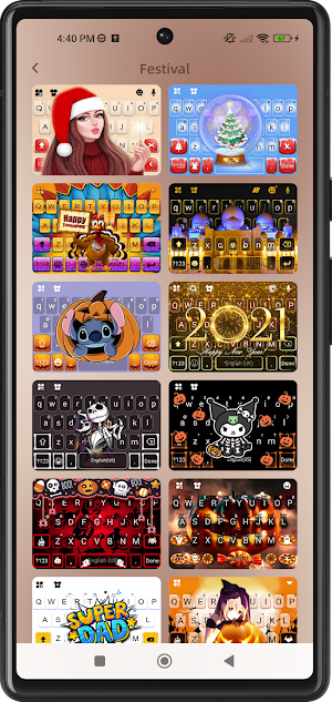 Color Glow Keyboard Screenshot 2