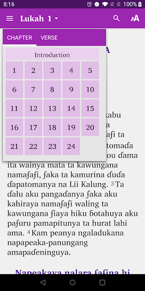 Alkitab Wanukaka Screenshot 1