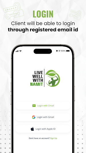 Live Well with Namit Screenshot 2