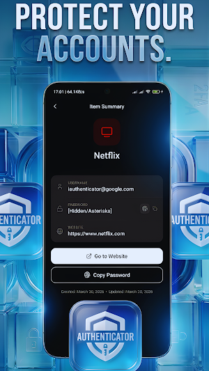iAuthenticator Screenshot 2