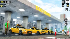 Car Driving School Taxi Games Screenshot 2