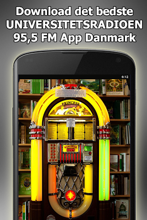 UNIVERSITETSRADIOEN 95,5 FM Online Gratis Danmark Screenshot 0