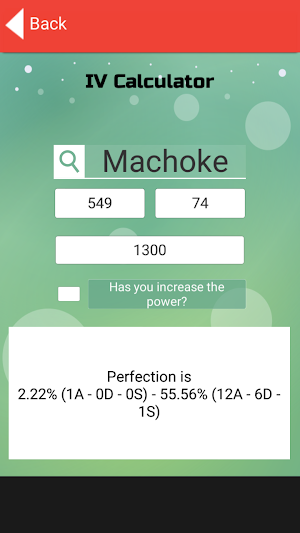 IV Calculator Screenshot 0