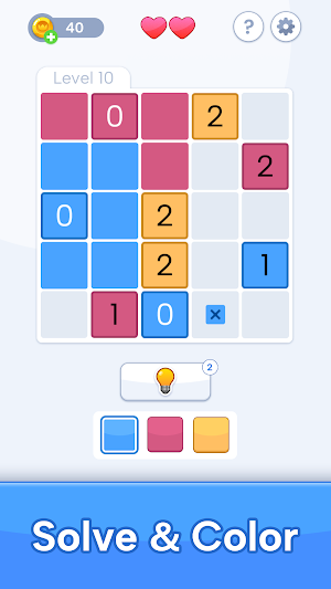Color Clues - Number Puzzle Screenshot 1