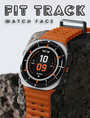 Fit Track Watch Face Screenshot 0
