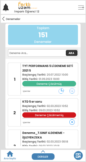 FUZEM YKS ÖĞRENCİ Screenshot 3