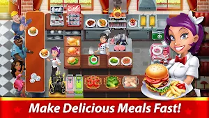 Cooking Stars: Restaurant Game Screenshot 1