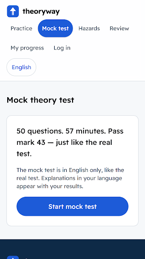 TheoryWay: UK Theory Test Screenshot 2
