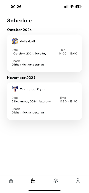 Narxoz Sport Hub Screenshot 3