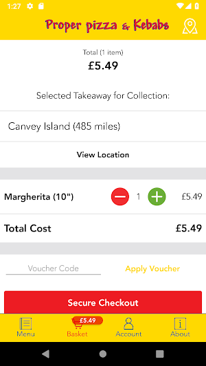 Proper Pizza & Kebabs Screenshot 3