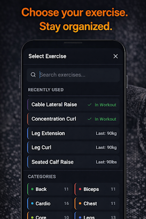 Weights Log - Gym Tracker Screenshot 3