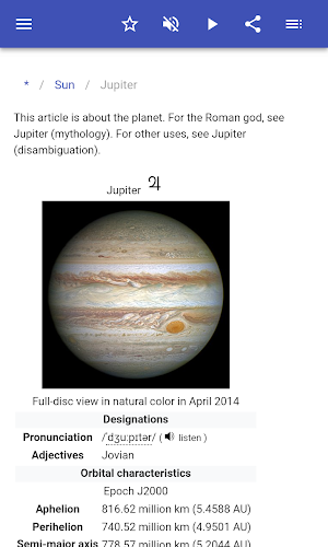 Solar system Screenshot 2