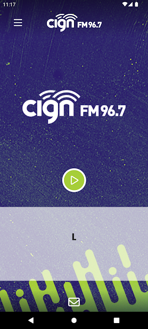 CIGN 96.7 FM Screenshot 1