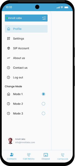 GCMDialer Screenshot 2