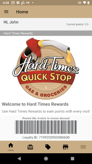Hard Times Rewards Screenshot 1