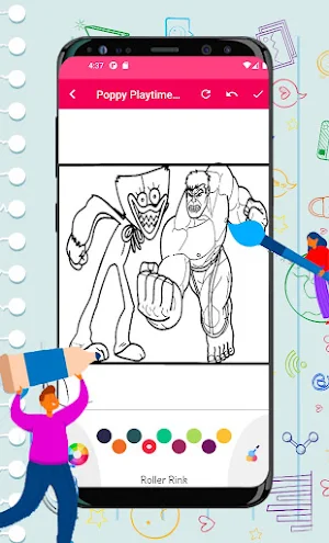 Poppy Playtime Coloring Book Screenshot 0