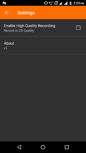Voice Recorder Screenshot 2