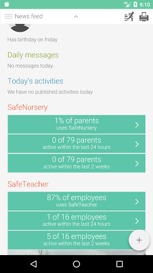 Safe nursery Teacher Screenshot 1