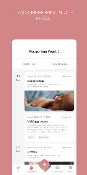 The SnapBack - Your Personal Postpartum Assistant Screenshot 3