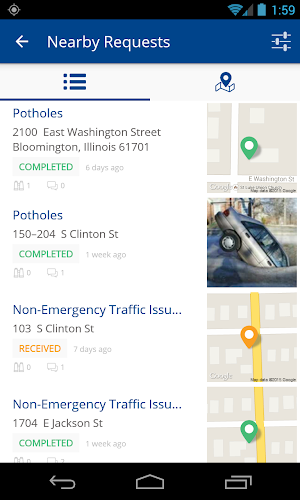 myBloomington Screenshot 2