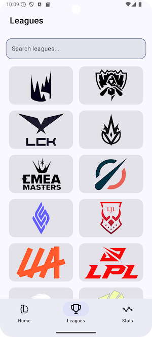 LoL Esports Tracker Screenshot 2