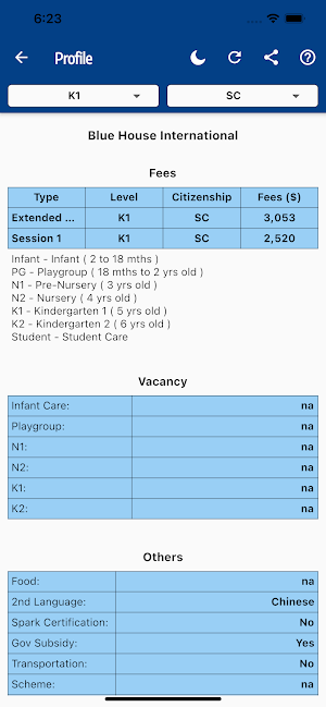 Childcare Finder Singapore Screenshot 3