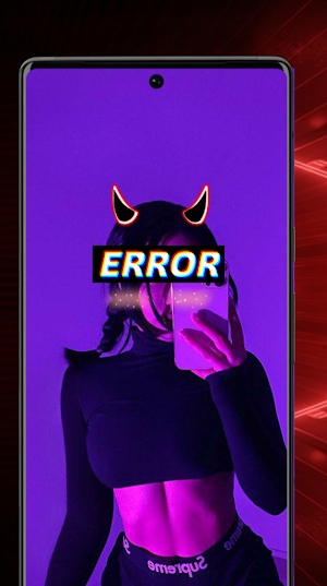 Neon Horns Devil Photo Editor Screenshot 2