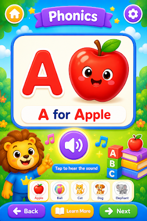 ABC Learning App for Kids Screenshot 2
