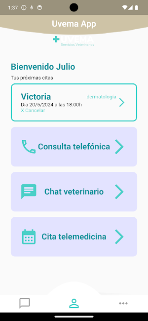 Uvema App Screenshot 2