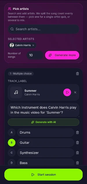 BeatGuess Screenshot 3