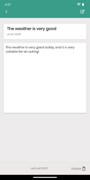 To-do memo Screenshot 3
