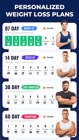 Weight Loss Plan: Home Workout Screenshot 1