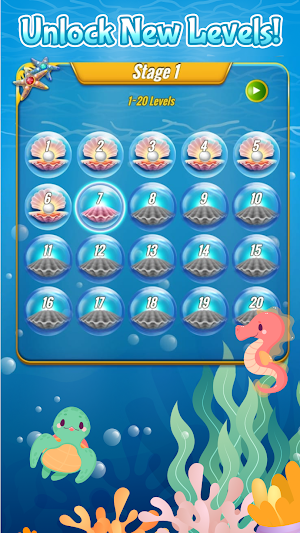 Ocean Blast candy Sweet Screenshot 1