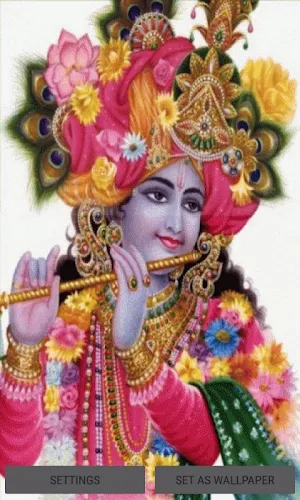 Krishna Magic Live Wallpaper Screenshot 2
