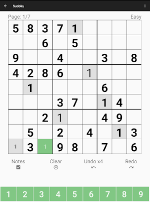 Organic Sudoku Screenshot 2