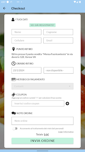 Mensa Fuoricontesto Screenshot 3