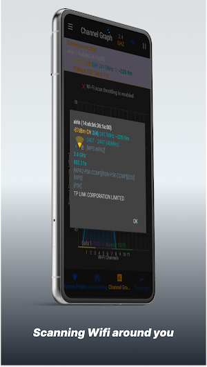 The Netcutter Wifi Analyzer Screenshot 1