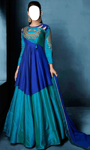 Women Full Frock Photo Suit Screenshot 3
