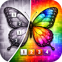 Pixel Coloring Paint by Number