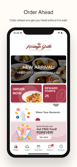 The Heritage Grille Screenshot 0